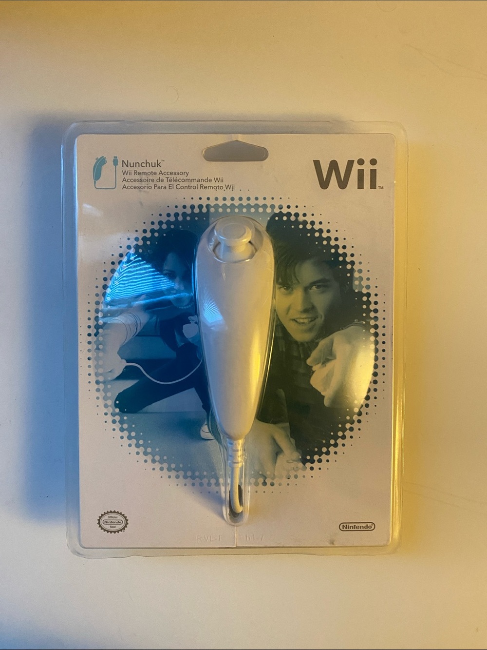 Nintendo White Wii Nunchuk Controller (sealed)
